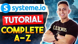 Systeme IO REVIEW amp AZ Tutorial  Create Your First 6 Figure Funnel in SystemeIO [upl. by Aynatal]