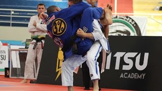 Erberth Santos x Fred Almeida  Brazil National Pro JiuJitsu Championship São Paulo 2015 [upl. by Izmar225]