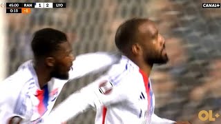 Alexandre Lacazette Goal Rangers vs Lyon 13 All Goals and Extended Highlights [upl. by Stroup]