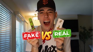 Fake Vs Real Carts [upl. by Nodanrb396]