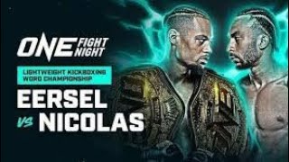 ONEFightNight25 Nicolas vs Eersel 2 LIVE BlowbyBlow Commentary 🥊 [upl. by Vandervelde505]