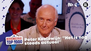 Peter Koelewijn quotDit nummer is nog steeds actueelquot  Sterren aan tafel [upl. by Iat]