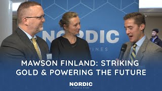 Mawson Finland Unlocking Gold amp Battery Metals Potential  Nordic Funds amp Mines 2024 [upl. by Diba]