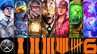 ALL ZOMBIES EASTER EGGS WAWBO6 SOLO 24 HOUR STREAM Call of Duty WAWBO1BO2BO3BO4CWBO6 [upl. by Surtemed]