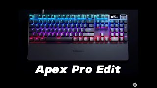 Steel Series Apex Pro Edit😈 [upl. by Bently]