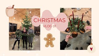 Vánoční VLOG 01  Adventní kalendáře a tvoření věnců  Natalia S [upl. by Worrell]