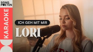 LORI  ICH GEH MIT MIR Karaoke Version [upl. by Omidyar465]