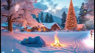 WINTER vibes sleeping music and relaxing l Deep Sleep  Sunyata Relaxing [upl. by Kata]