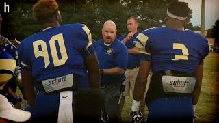 Watch Lewisville football coach Will Mitchells pregame speech before Lions game against rival M [upl. by Giarc]