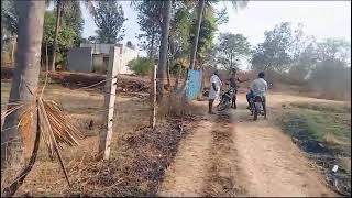 4 acre 22 gunte land for sale near malavalli 15 km NH highway 1 km mud road 9611154959 [upl. by Aanas656]