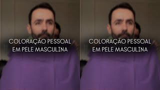 COLORAÇÃO PESSOAL atendimento em homem VERÃO FRIO [upl. by Kendricks]