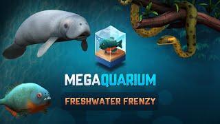 Megaquarium Freshwater Frenzy DLC Announcement Trailer [upl. by Atsugua]