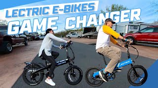 Get Electrified First Ride And Review Of The Lectric E Bike [upl. by Bellda915]