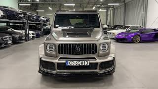 MercedesBenz G 63 AMG Brabus G800 Widestar 2020 Wideoprezentacja [upl. by Inessa]