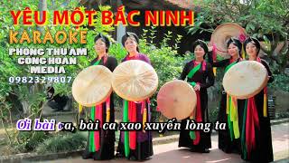 YÊU MỘT BẮC NINH  KARAOKE MINH THƯ [upl. by Veronique734]