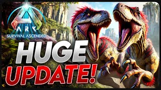 ARK Ascended  HUGE Updates New Map Event amp Creature 👀 [upl. by Nogas]