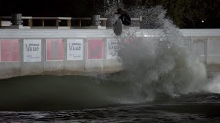 Freak Peak Wave in Waco Texas  Vans Team Land 6 Airs at BSR Surf Resort [upl. by Cate923]