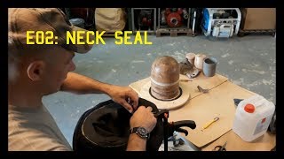 Dry suit neck seal replacement 2 techniques explained in 5 minutes [upl. by Chase]