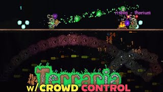 Being a Healer is Hard  Terraria with Crowd Control [upl. by Lachman34]