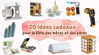 20 idées cadeaux pour la fêtes des mères et des pères qui aiment cuisiner👩‍🍳👨‍🍳 [upl. by Tsiuqram]