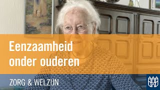 Eenzaamheid onder ouderen [upl. by Demah]