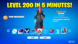 How To LEVEL UP FAST in Fortnite Chapter 5 Get to Level 200 [upl. by Ewnihc]