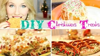 4 SCHNELLE amp Leckere Rezepte für Weihnachten  DIY Christmas Treats [upl. by Boylston]