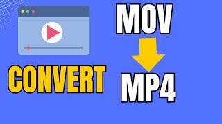 How to Convert Mov Video to MP4 online [upl. by Yahsram]