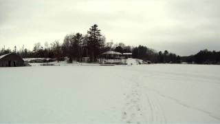 MacLean Lake Ice Fishing 2013 [upl. by Hollyanne]