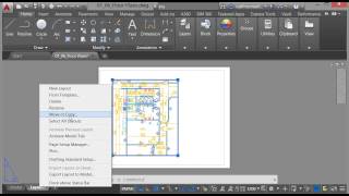 How to Use Model amp Layouts in AutoCAD 2016 [upl. by Arvad]