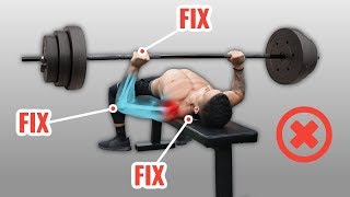 How To Bench Press Without Shoulder Pain 4 Mistakes You’re Probably Making [upl. by Nanyk498]