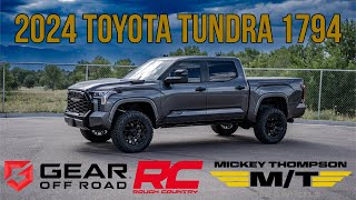 2024 Toyota Tundra 1794 on RoughCountryTV 35quot Lift Kit [upl. by Waldos]