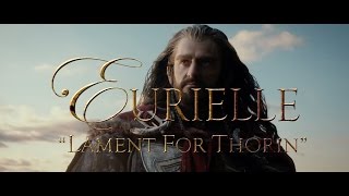 The Hobbit Lament For Thorin by Eurielle Inspired by JRR Tolkien  Lyric Video [upl. by Htebilil404]