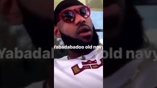 Yabadabadoo old navy LeBron Song 2022 [upl. by Gaby]