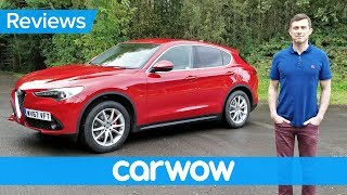 Alfa Romeo Stelvio SUV 2018 review  carwow Reviews [upl. by Reine372]