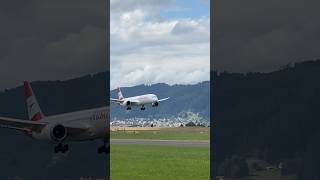 AIRPOWER 2024  Austrian B787 Low Pass over Zeltweg Air Base austrian airpower [upl. by Leduar]