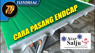 Cara pasang endcap pada ujung atap salju [upl. by Navoj]