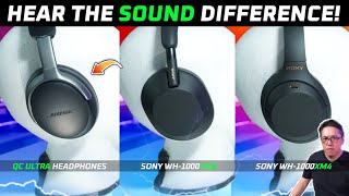 ANC KING 👑 Bose QC Ultra Headphones Review vs Sony WH1000XM5 vs WH1000XM4 [upl. by Aoht866]