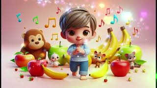 quotApples y Bananas  Baby Shark Kids A Lots of Songs  Cartoon Nursery Rhymesquot [upl. by Lorry]