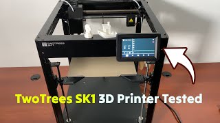 TwoTrees SK1 3D Printer Tested by Beginner 700 mms CoreXY 3D Printer [upl. by Nymrak932]