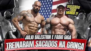 JULIO BALESTRIN E FABIO GIGA TREINARAM SACADOS NA GRINGA [upl. by Asille811]