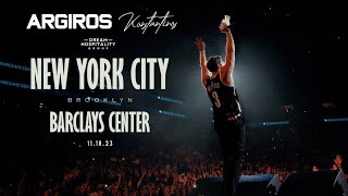 Konstantinos Argiros  Barclays Center New York 181123 [upl. by Budding]