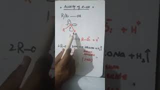 AlcoholAcidity of alcoholAlkoxide ionHydrogen ionsodium alkoxide [upl. by Uhile]