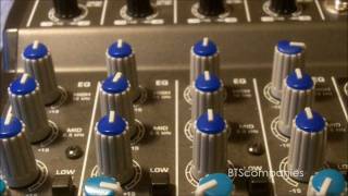 Behringer Xenyx 1202 mixing desk review  HD [upl. by Eimerej]