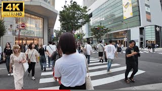 Japan Sakae Streets in Nagoya  4K Walking Tour [upl. by Ahsinot]