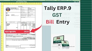 GST in Tally  IGST CGST SGST entry in tally  GST in hindi GST entry in tally step by step [upl. by Biebel]