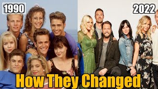 BEVERLY HILLS 90210 1990 Cast Then And Now 2022 How They Changed [upl. by Luelle950]