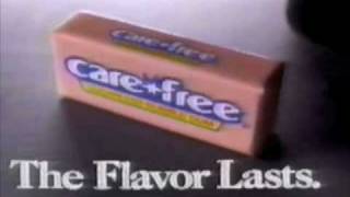 Care Free Bubblegum commercial  1991 [upl. by Nannette]