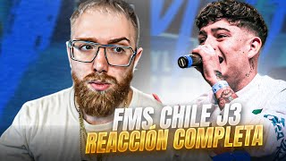 FMS CHILE J3 REACCIÓN COMPLETA [upl. by Inaliel]