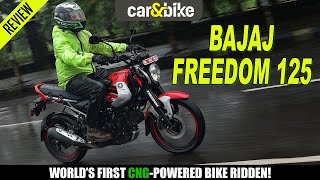 Bajaj Freedom 125 CNG Review New King Of Commuter Segment  CNG  carandbike [upl. by Laux111]